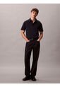 Polo Azul De Algodón Interlock Calvin Klein de Calvin Klein
