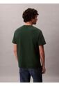 Camiseta Verde 20s Con Estampado Gráfico De Monograma Calvin Klein de Calvin Klein