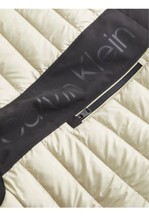 Chaleco Beige Con Relleno De Poliéster Reciclado Para Hombre Calvin Klein