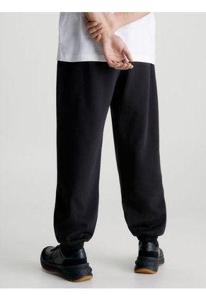 Jogger Negro De Chándal Holgado Algodón Orgánico Calvin Klein