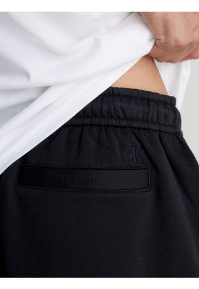 Jogger Negro De Chándal Holgado Algodón Orgánico Calvin Klein