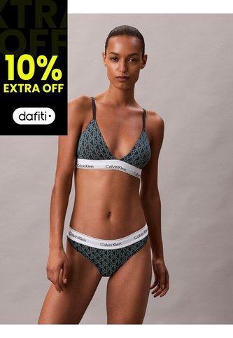 Tanga Verde - Icon Cotton Modal Calvin Klein Calvin Klein