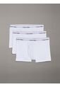 Pack Blanco De 3 Bóxers Trunk - Icon Cotton Stretch Calvin Klein de Calvin Klein