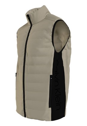Chaleco Beige Con Relleno De Poliéster Reciclado Para Hombre Calvin Klein