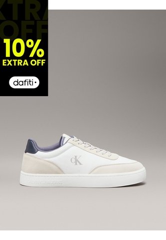 Tenis Blanco De Cuero Calvin Klein Calvin Klein