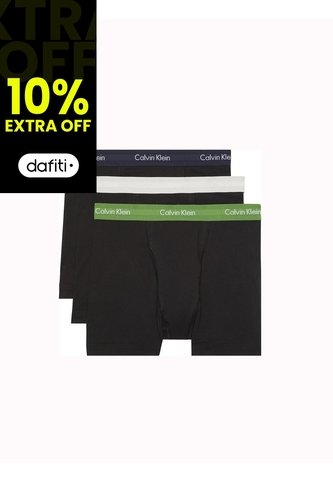 Pack Negro De 3 Boxers Brief - Cotton Stretch Calvin Klein Calvin Klein