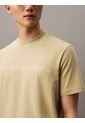 Camiseta Amarilla Regular Con Logotipo Calvin Klein de Calvin Klein