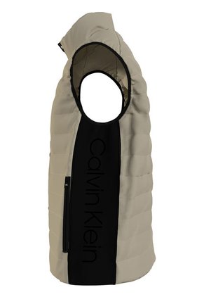 Chaleco Beige Con Relleno De Poliéster Reciclado Para Hombre Calvin Klein