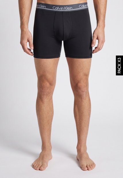 Bóxer x3 Calvin Klein Negro