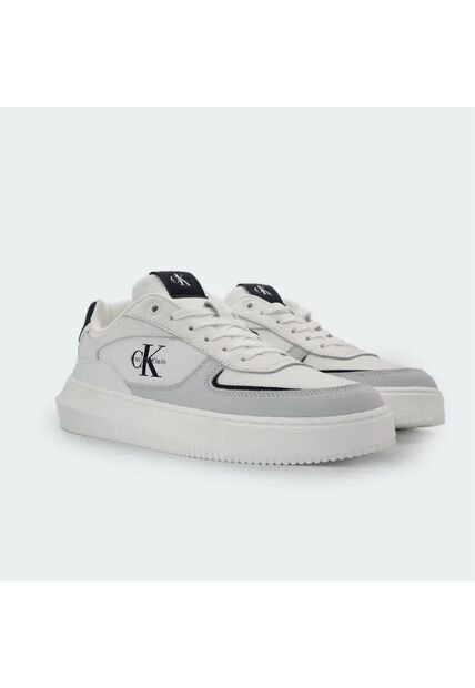 Tenis Blanco Chuncky Con Suela Gruesa Calvin Klein