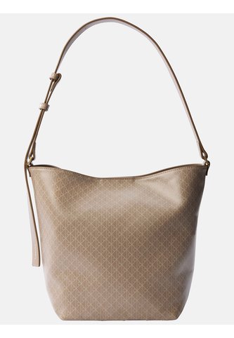 Bolso Beige Mediano Con Estampado De Emblema Y Bolsillo Interior Calvin Klein Calvin Klein