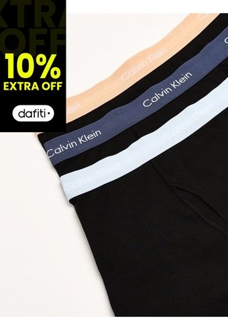 Pack Negro De 3 Bóxer Trunk - Cotton Stretch Calvin Klein Calvin Klein