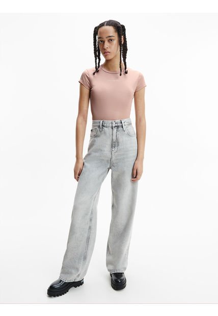 Camiseta De Mangas Cortas Calvin Klein Jeans Perlado Calvin Klein