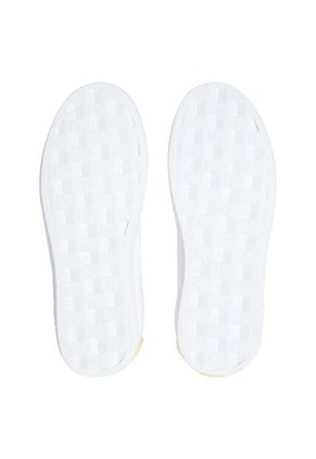 Tenis Blanco Classic Cupsole De Cuero Con Parche Calvin Klein