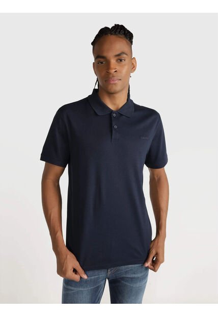 Polo Azul Solid Liquid Calvin Klein