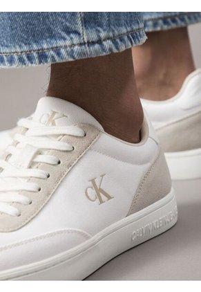 Tenis Blanco Classic De Lona Calvin Klein