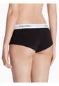 Pantys Negro Boyshort - Modern Cotton Calvin Klein de Calvin Klein