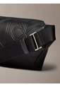 Canguro Negro Con Relieve Integral De Emblema Calvin Klein de Calvin Klein