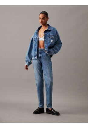 Mom Azul Jeans Calvin Klein