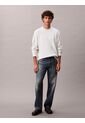 Saco Beige De Tejido Boxy En Punto Técnico Con Cuello Semi Alto Calvin Klein de Calvin Klein