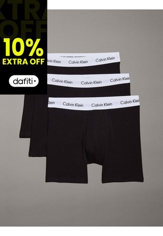 Pack Negro De 3 Boxers Brief - Cotton Stretch Calvin Klein Calvin Klein