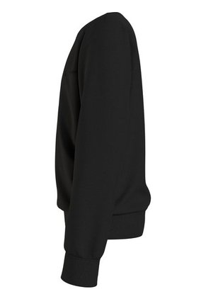 Buzo Negro Negro Regular Con Estilo Minimalista Para Niño Calvin Klein