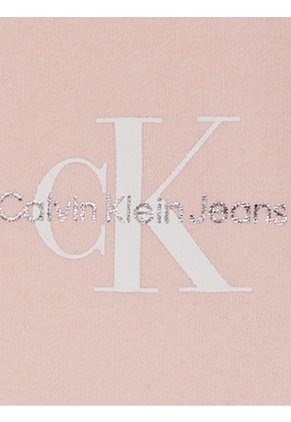 Pantalónes De Chándal Con Logo Monograma Rosado Niña Calvin Klein