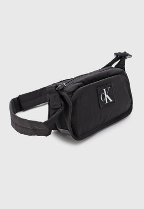 Bolso Manos Libres Negro-Blanco Calvin Klein