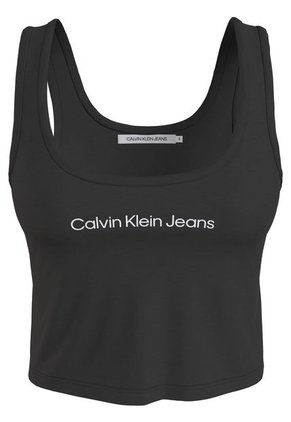 Camiseta Sin Mangas Mujer Negro Calvin Klein