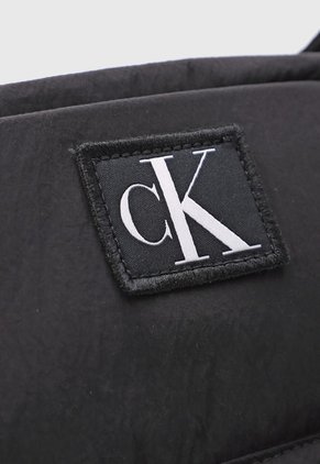 Bolso Manos Libres Negro-Blanco Calvin Klein