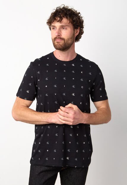 Camiseta Calvin Klein Negro
