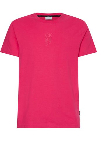 Camiseta De Algodón Reciclado Con Logo  Calvin Klein Calvin Klein