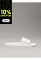 Sandalias Blanco De Lona Calvin Klein de Calvin Klein