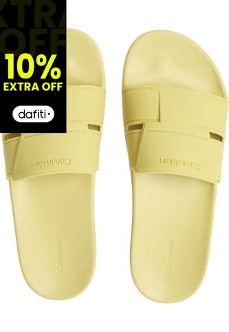 Sandalias Verde Con Logotipo Calvin Klein Calvin Klein