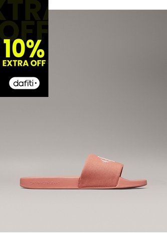 Sandalias Rosa De Lona Calvin Klein Calvin Klein