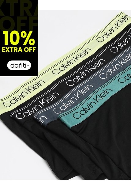 Pack Negro De 4 Boxer - Micro Stretch Calvin Klein