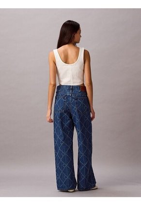 Camiseta Blanca Sin Mangas Con Estampado ártico Calvin Klein