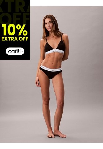 Pantys Negro Clásicas - Icon Cotton Modal Calvin Klein Calvin Klein