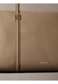 Bolso Beige Tote Con Emblema Calvin Klein de Calvin Klein