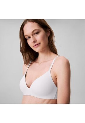 Brasier Blanco Invisible Sin Aro - Perfectly Fit Calvin Klein