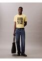 Camiseta Verde Stacked Graphic Crewnec Calvin Klein de Calvin Klein