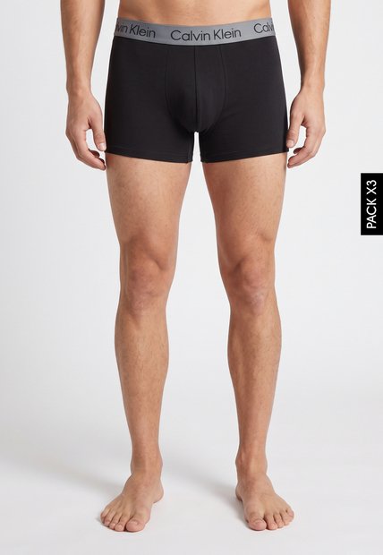 Bóxer Trío Calvin Klein Negro