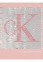 Camiseta Con Logotipo De Lentejuelas Niña Rosado Calvin Klein de Calvin Klein
