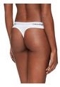 Pantie Tanga Blanca En Algodón Calvin Klein de Calvin Klein