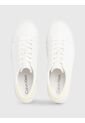Tenis Blanco Blanco Con Plataforma Y Monograma Calvin Klein de Calvin Klein