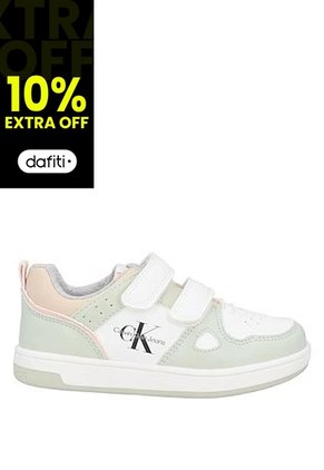 Tenis Multicolor Para Niña Con Velcro Calvin Klein
