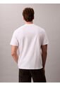 Camiseta Blanca Con Gráfico De Logo Calvin Klein de Calvin Klein