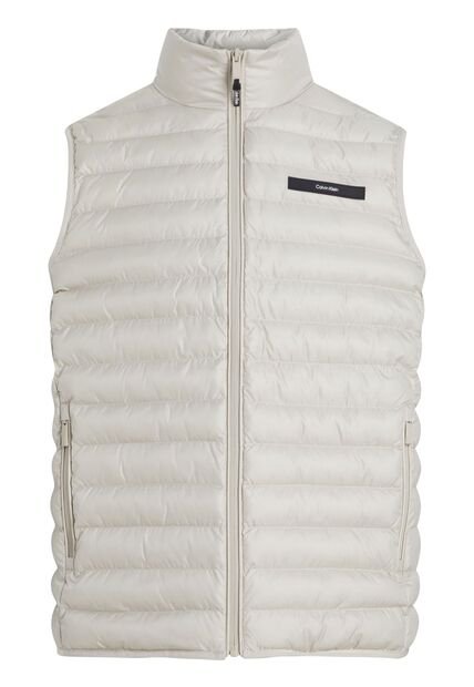 Chaleco Beige Acolchado Plegable Calvin Klein