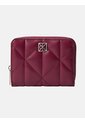 Billetera Rosa Acolchada Con Cierre Alrededor Calvin Klein de Calvin Klein