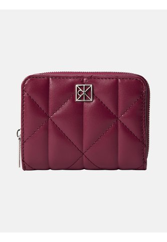 Billetera Rosa Acolchada Con Cierre Alrededor Calvin Klein Calvin Klein